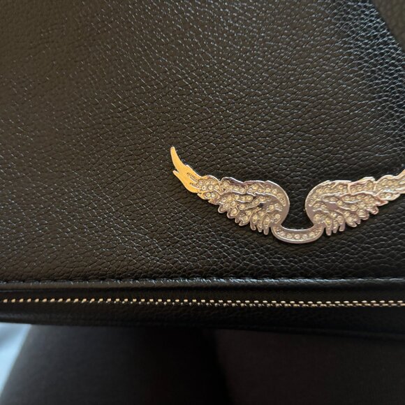 Zadig & Voltaire rock clutch bag with two chain detailing - Picture 8 of 10